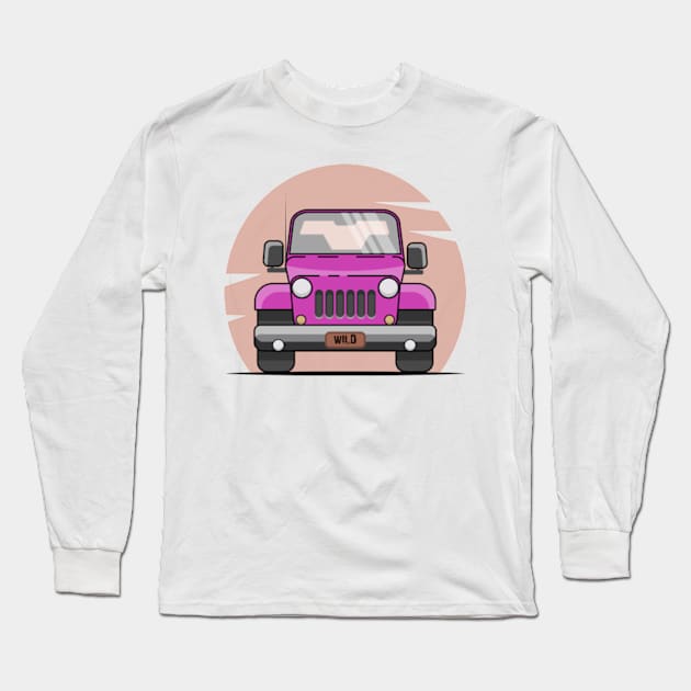 4x4, adventure, car Long Sleeve T-Shirt by IDesign23